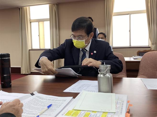 交通部長王國材。（陳祐誠攝）