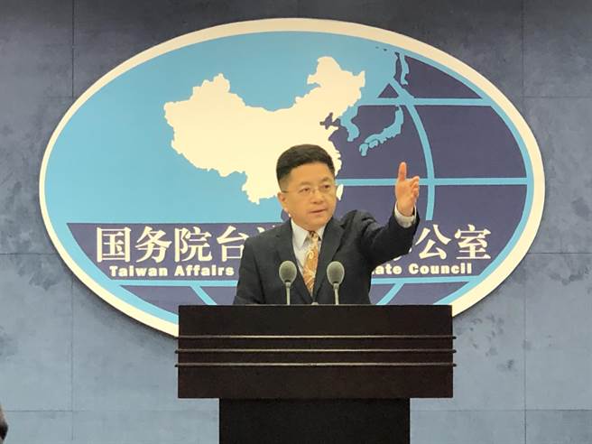 大陆国台办发言人马晓光。（许依晨摄）