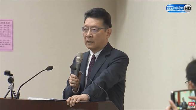 中廣董事長趙少康今在國民黨中常會進行「和平、奮鬥、救台灣」專題演講。（圖／中時新聞網）