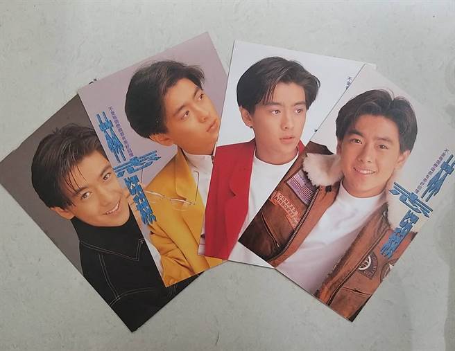 网友搜藏的林志颖明信片。（图／FB@林志颖）