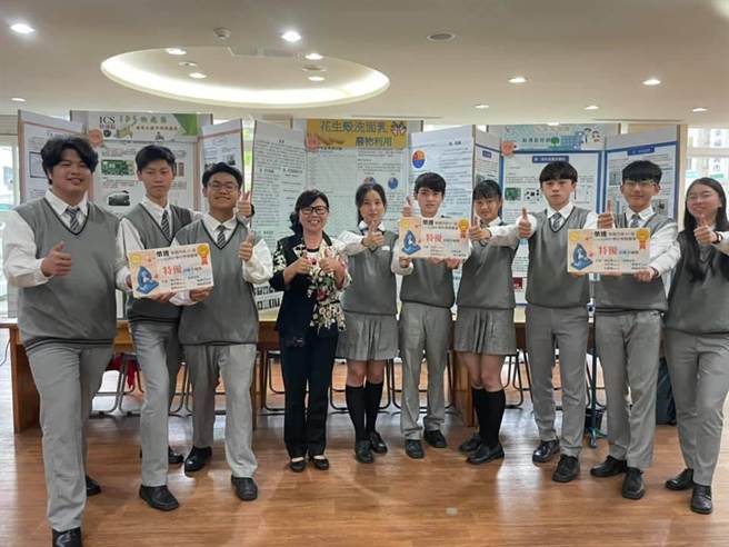 桃園市中小學科學展啟英高中奪佳績。(呂筱蟬攝)