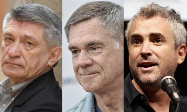 國際大導蘇古諾夫（左起）、葛斯范桑、艾方索柯朗紛紛將《農場我的家》奉為神作。（海鵬影業提供）
