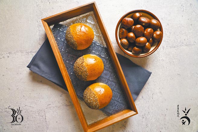 使用低糖质麵粉的「三十而栗」，单个69元。（吴宝春麦方店提供）