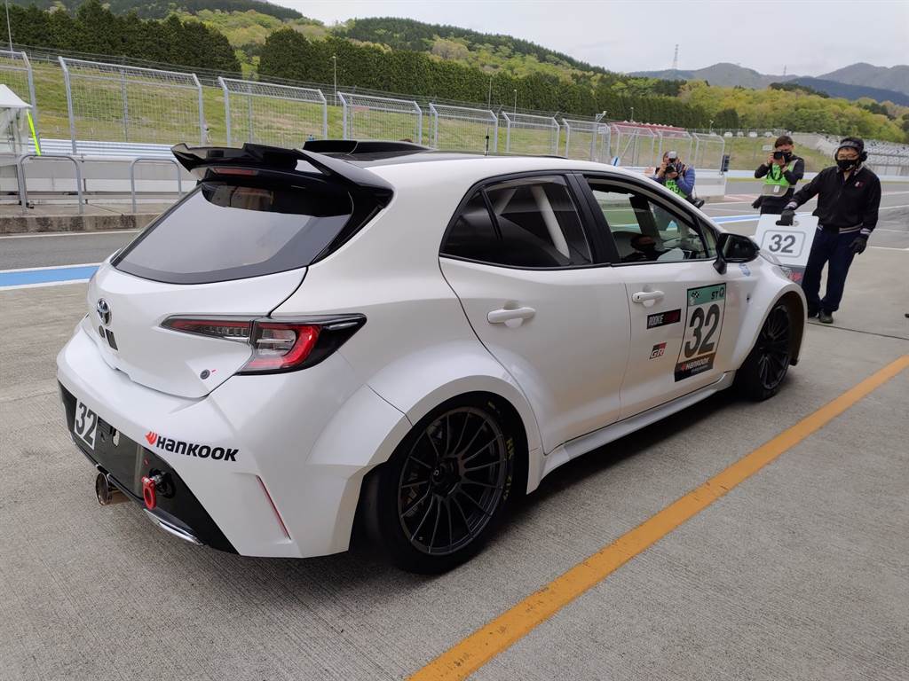 真的上賽道了 Toyota Corolla Sport 氫能源賽車 富士賽道 初公開