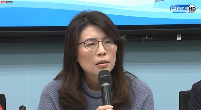 國民黨團書記長鄭麗文質疑，政府力挺日本，是否又要私底下交換什麼？（圖／中時新聞網）