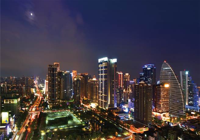 台中在地建商与上市开发商皆积极布局台湾大道精华地段。(图/业者提供)