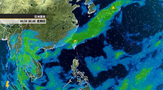 彭啟明認為，梅雨季有機會比原先預估的早來。（翻攝天氣風險臉書
）