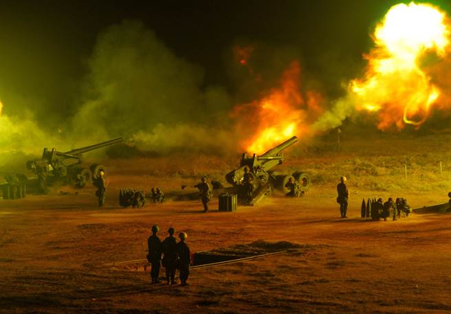 随着两岸关系的紧张，后湖阵地联合反登陆操演射击天数，已较往年持续增加。（李金生摄）