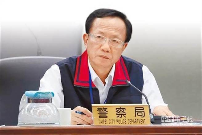 北市警局长陈嘉昌将在晚间亲上火线开记者会。（本报资料照片）
