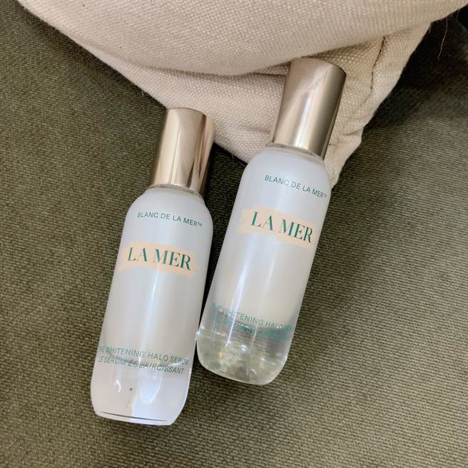 海洋拉娜推出美白新品「光能净白精萃」。（邱映慈摄）