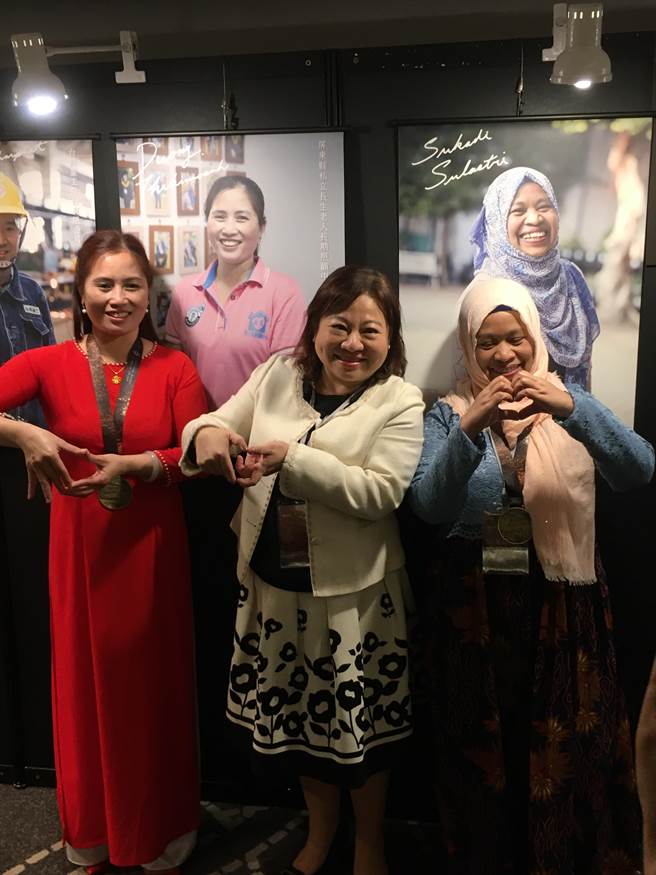 勞動部今天舉行「五一勞動節」全國模範勞工表揚典禮，首度納入移工。圖中為勞動部勞動力發展署署長施貞仰。（讀者提供／林良齊台北傳真）