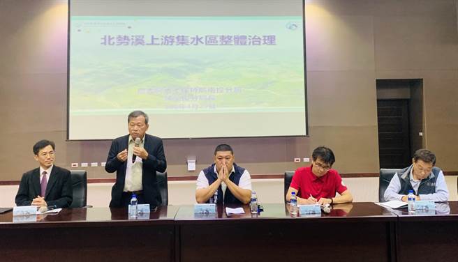 桃芝风灾20年，水保局及水利署，29日在南投县议会举行「双水论坛」。（廖志晃摄）