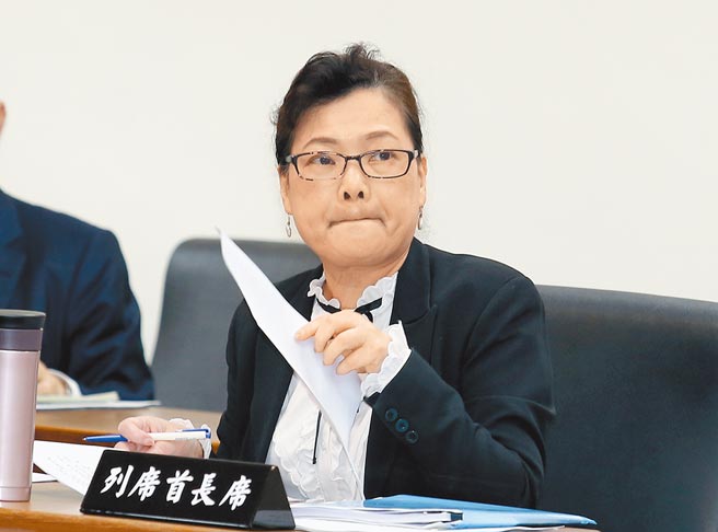 绿委提案《营业秘密法》修法重罚「经济间谍」，经济部表示将由政院全盘思考。图为经济部长王美花。（姚志平摄）