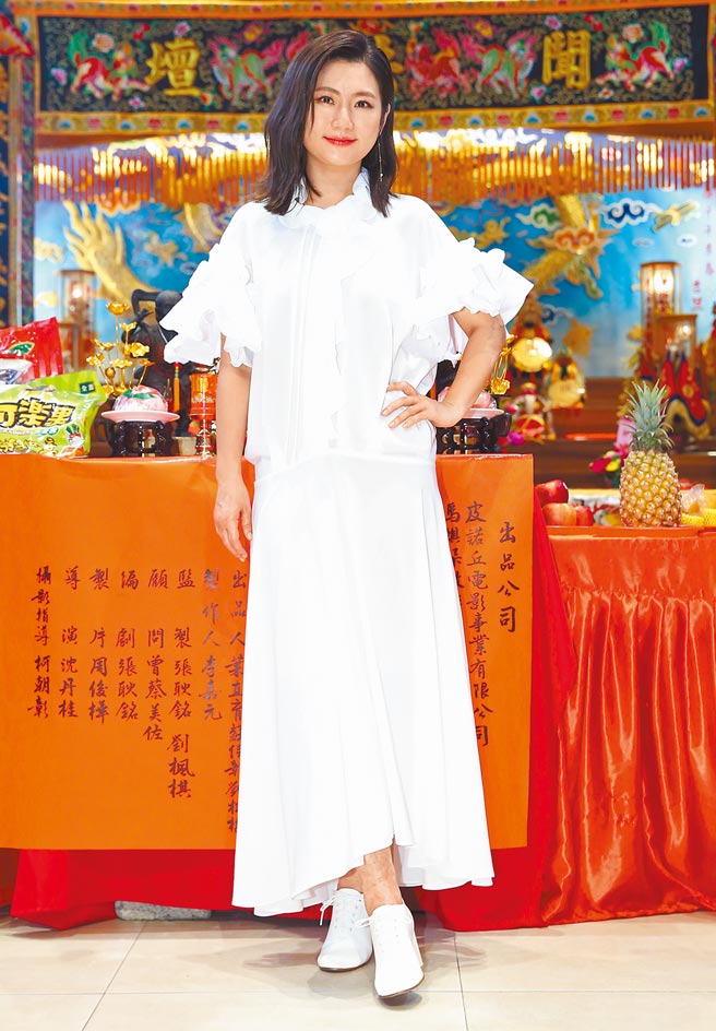 Selina昨透露平时很怕看鬼片。（陈俊吉摄）