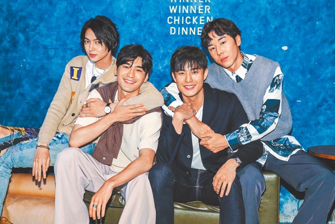 陈立安（左起）、涂善存、安俊朋、林嘉威昨宣布将举办见面会。（粘耿豪摄）