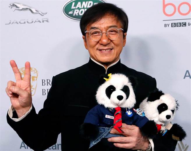 成龙说话直接，常引起争议。（资料照）