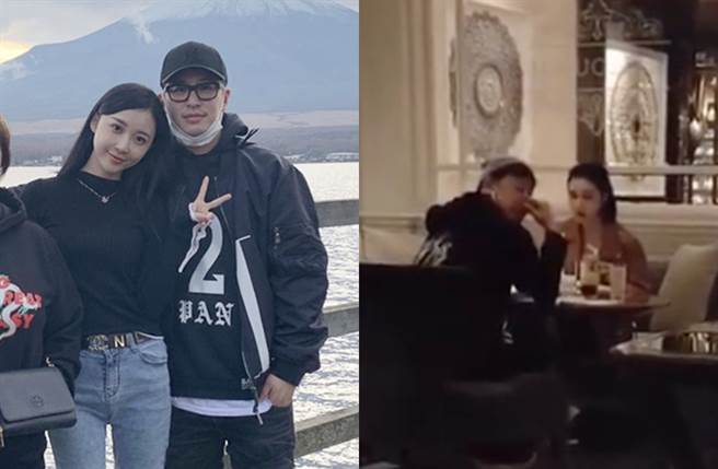 潘玮柏被拍到跟宣云在澳门吃饭。（图／翻摄自潘玮柏微博；取自新浪娱乐）