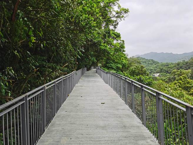 十分友善步道預計8月開通。（新北市觀光旅遊局提供）