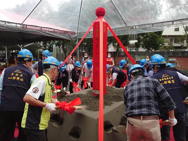 台中市东势区客庄禾埕场域建置计画举办开工动土典礼。（东势区公所提供／王文吉台中传真）