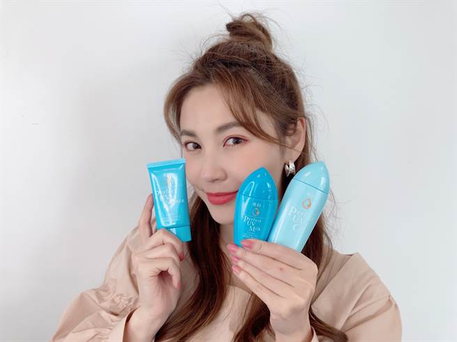 专科完美防晒系列今年春夏全新升级。（邱映慈摄）