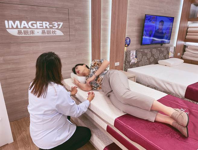 5月底前参加试躺活动，量身订做健康品质睡眠，现场扫描QR Code再赠HAPPY GO点数100点。（HAPPY GO提供）