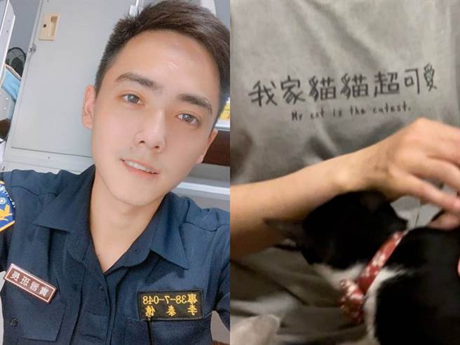 宜兰咖啡厅陈姓老板娘日前店内突昏厥，感谢警专生李泰忆即时相救。（照片/蔡琬婷 拍摄、警专 提供）