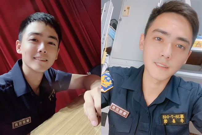 宜兰「猫咖飞」陈姓老板娘的救命恩人，就是警专38期的学生李泰亿。（照片/警专 提供）