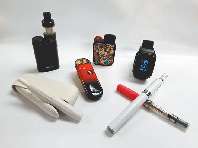 电子烟与加热菸五花八门，《新北市电子烟及加热式菸具管理自治条例》29日三读，最快8月上路。（新北市卫生局提供／叶德正新北传真）【吸菸有害健康】