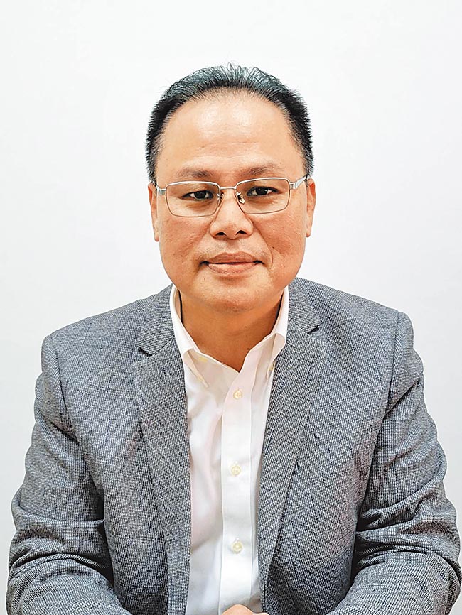 环国建设公司总经理陈国雄。（程炳璋摄）