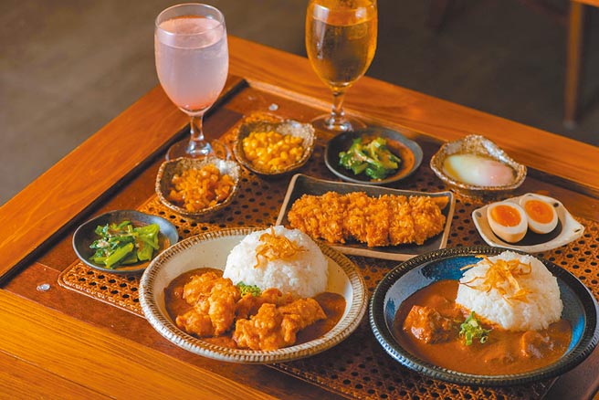 微風台北車站引進潮流咖哩品牌「新高軒」，餐點價格店洽。（微風提供）