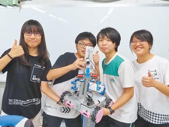 機器人技能賽奪佳績 4學子可技優升大學