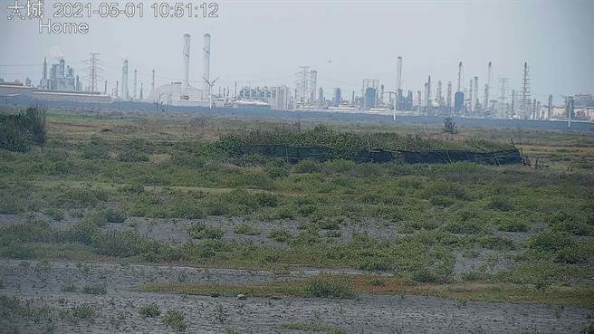 今天環境風場為偏西風至西南風，清晨中南部地區風速較弱，局部區域有污染物累積。（翻攝自空氣品質監測網／林良齊台北傳真）