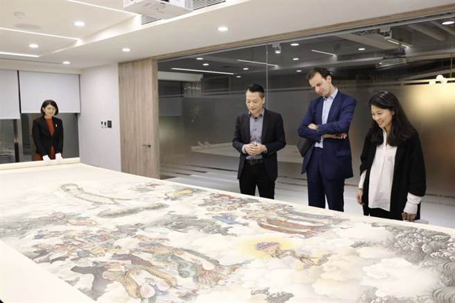 由倫敦蘇富比藝術學院和財團法人夏荊山文化藝術基金會主辦之「蘇富比X夏荊山東方藝術—夏荊山大師佛畫藝術經典展」將於5月12日隆重開展。（主辦單位提供）