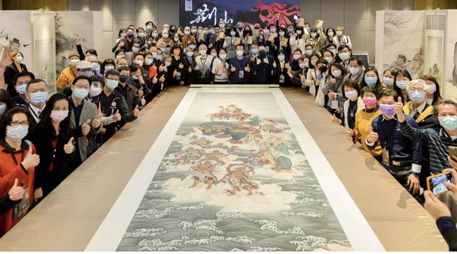 由倫敦蘇富比藝術學院和財團法人夏荊山文化藝術基金會主辦之「蘇富比X夏荊山東方藝術—夏荊山大師佛畫藝術經典展」將於5月12日隆重開展。（主辦單位提供）