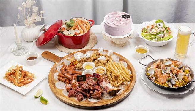 金色三麥餐廳推出「金色三麥母親節套餐」，僅於5／1至5／9期間限定販售。（金色三麥提供）