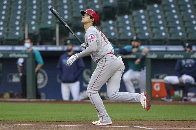 大谷敲出本季第8轰(美联社)