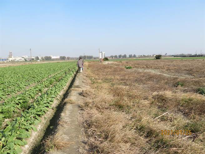 疑似遗址的崙脚寮，位于草湖南方2.8公里处，有採集到夹砂陶、瓷器和硬陶等文化遗物。（彰化县文化局提供／吴敏菁彰化传真）