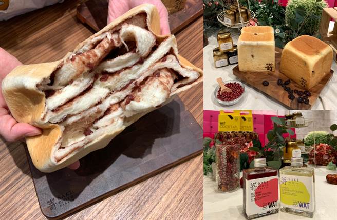 嵜本高级生吐司也在温馨母亲月限定推出「极红豆生吐司」，选用创业逾120年的老字号日本红豆，口感饱满扎实又不甜腻。（图／杨婕安摄）