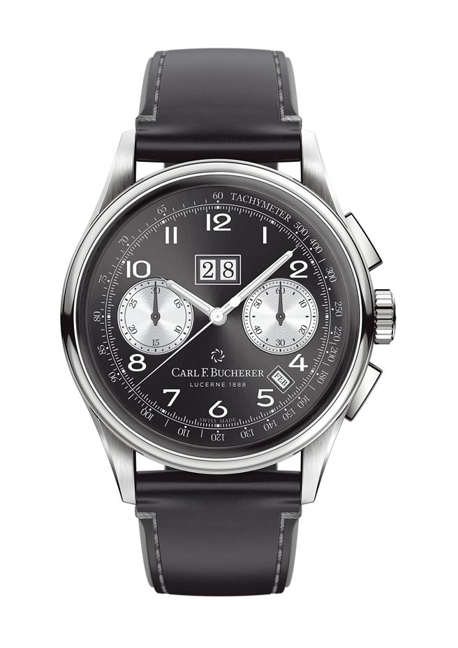 宝齐莱传承系列年历双盘计时码表是藏家锁定下手的高CP值腕表，兼具年历和计时码表功能，定价只要23万5000元。（Carl F.Bucherer提供）