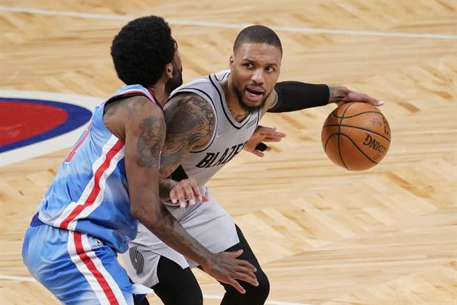 拓荒者后卫利拉德亲自出面澄清今夏考虑跳槽尼克谣言。(美联社资料照)