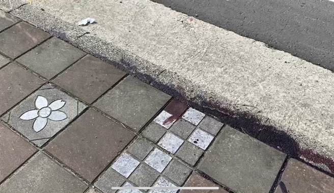 陈姓男子骑乘重机，1日中午行经横山乡，却出意外丧生。（翻摄照片／庄旻静新竹传真）