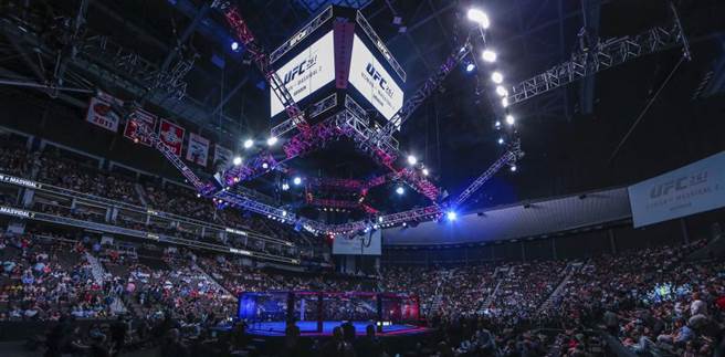 UFC格斗比赛。（美联社资料照）