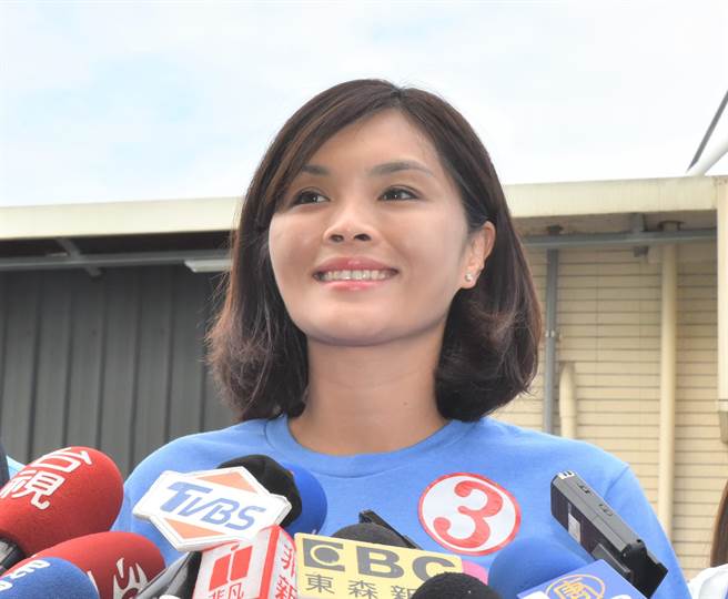 高雄市议员李眉蓁认为，陈其迈开的国民运动中心政见支票应兑现。（本报资料照片）