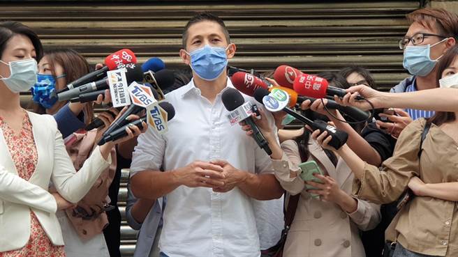 民进党台北市党部主委吴怡农。（游念育摄）