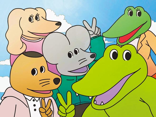 漫画《100天后会死的鱷鱼》描述生命仅剩100天的鱷鱼与朋友们的愉快日子，而改编同名电影将大幅修改剧情。（车库娱乐提供）