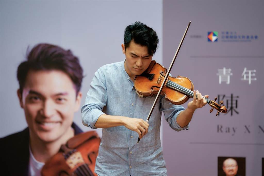 拿下多項國際小提琴大賽首獎的小提琴家陳銳，熱衷和大眾分享音樂。（國家交響樂團提供）
