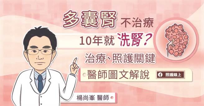 多囊肾不治疗 10年就洗肾？(图/照护线上提供)