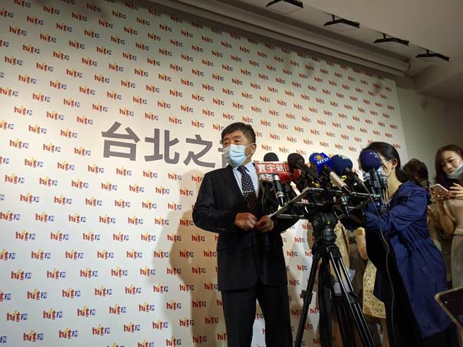 卫福部长陈时中。（陈人齐摄）