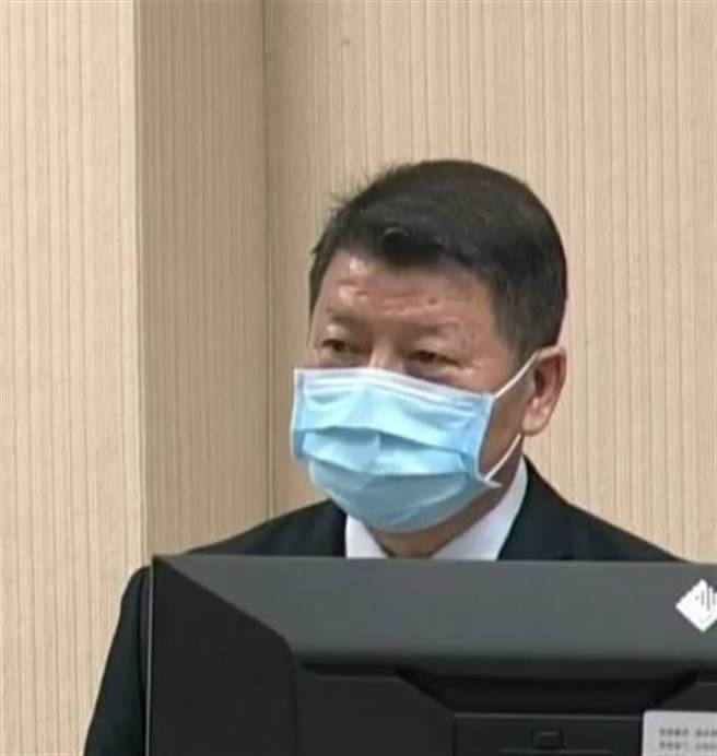 國防部副部長張哲平上將今在立院備詢。（呂昭隆翻攝）