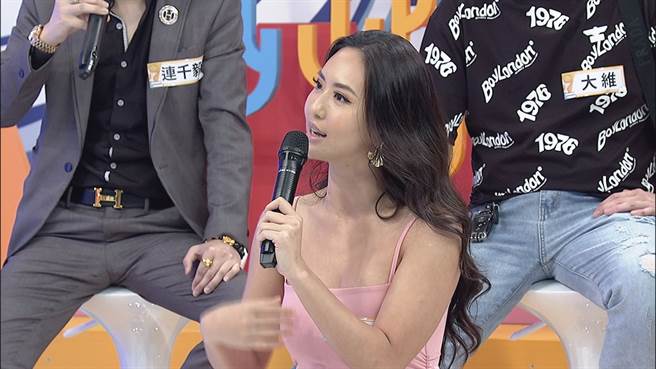 《同學來了》薔薔分享前男友膽識不夠直接fire。(圖/中天綜合台提供)